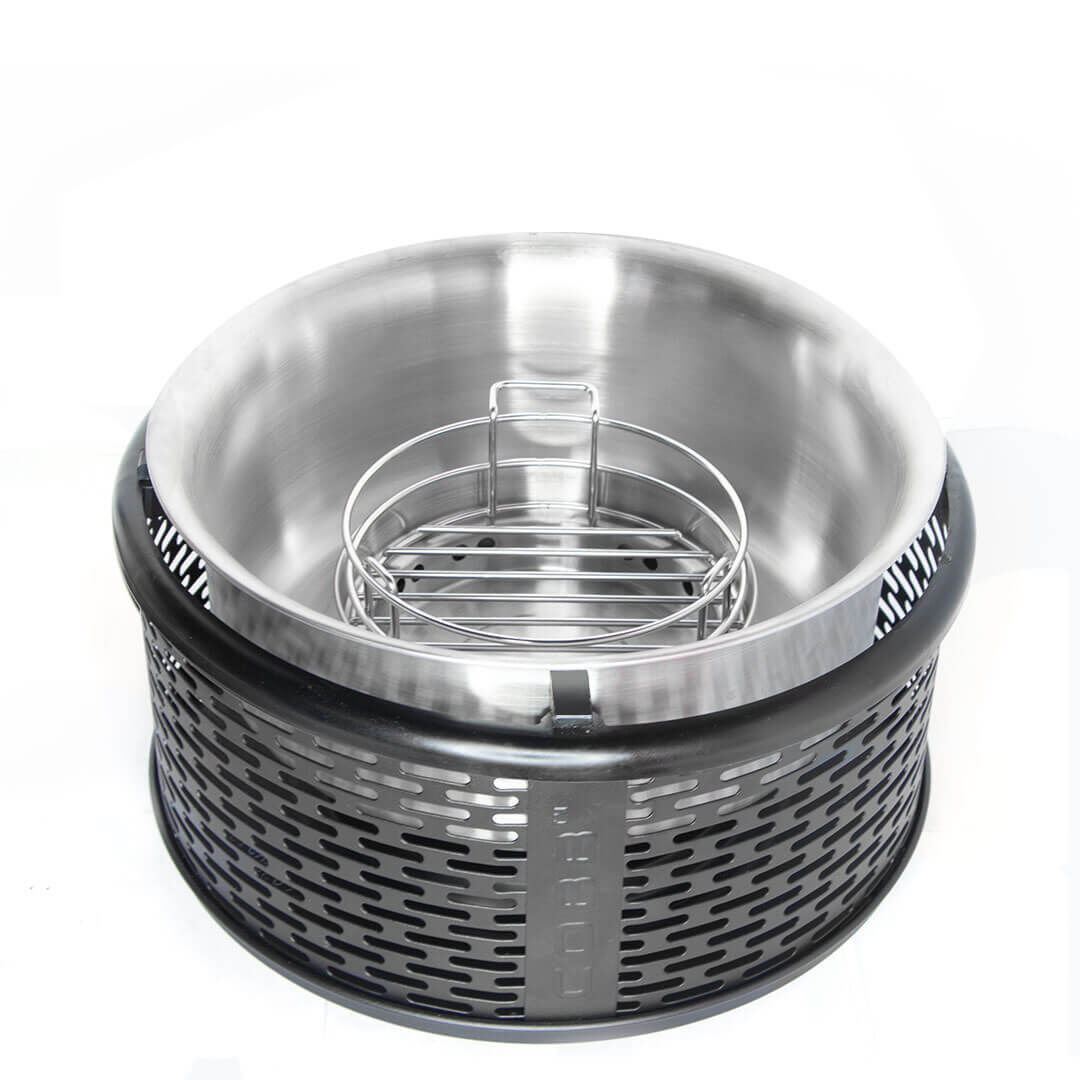 Cobb PRO BLACK Holzkohle Grill inkl. Grillplatte | CO74 von Cobb