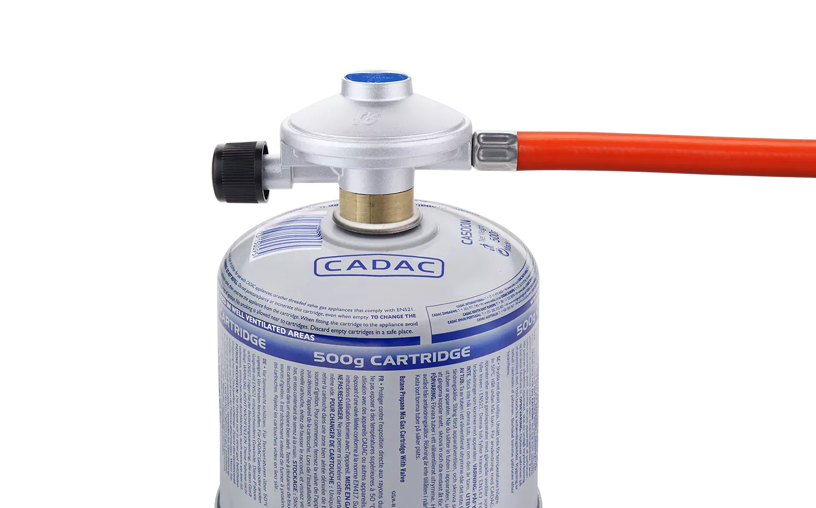 CADAC 30mbar Gewindekartuschenregler | 85cm Schlauch von CADAC