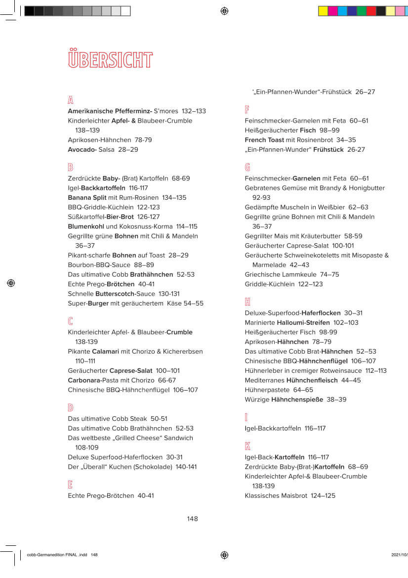 Cobb Kochbuch | Überall ausser in der Küche | CO92-1 von Cobb