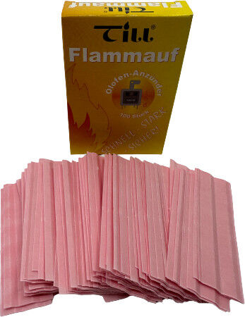 10x TILL Flammauf | Ölofenanzünder | 1000 Stück von Till